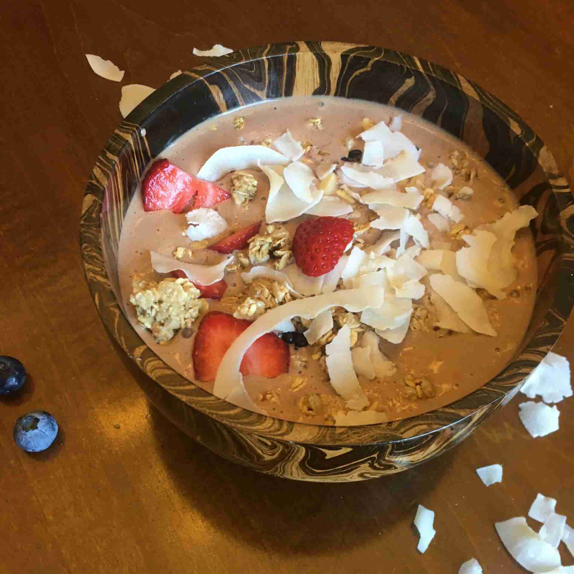 Chocolate Protein Smoothie Bowl