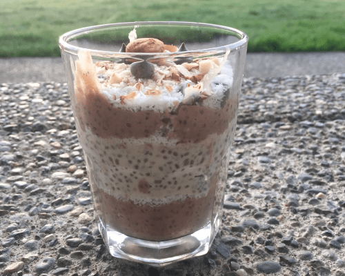 Almond Joy Pudding Parfait