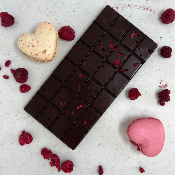 Raspberry Dark Chocolate Bar