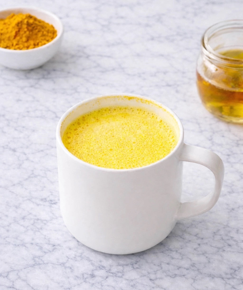 Turmeric Vanilla Tea Latte