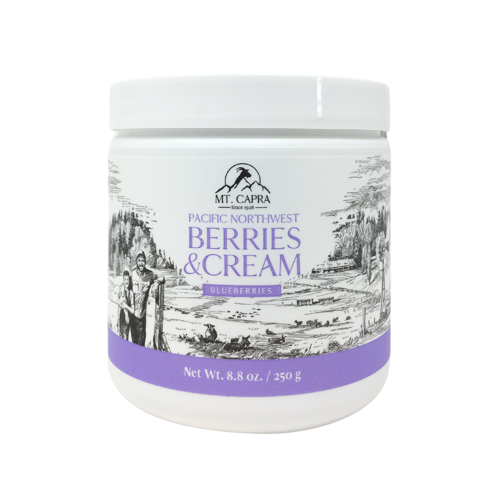 Pacific Northwest Blueberries and Cream