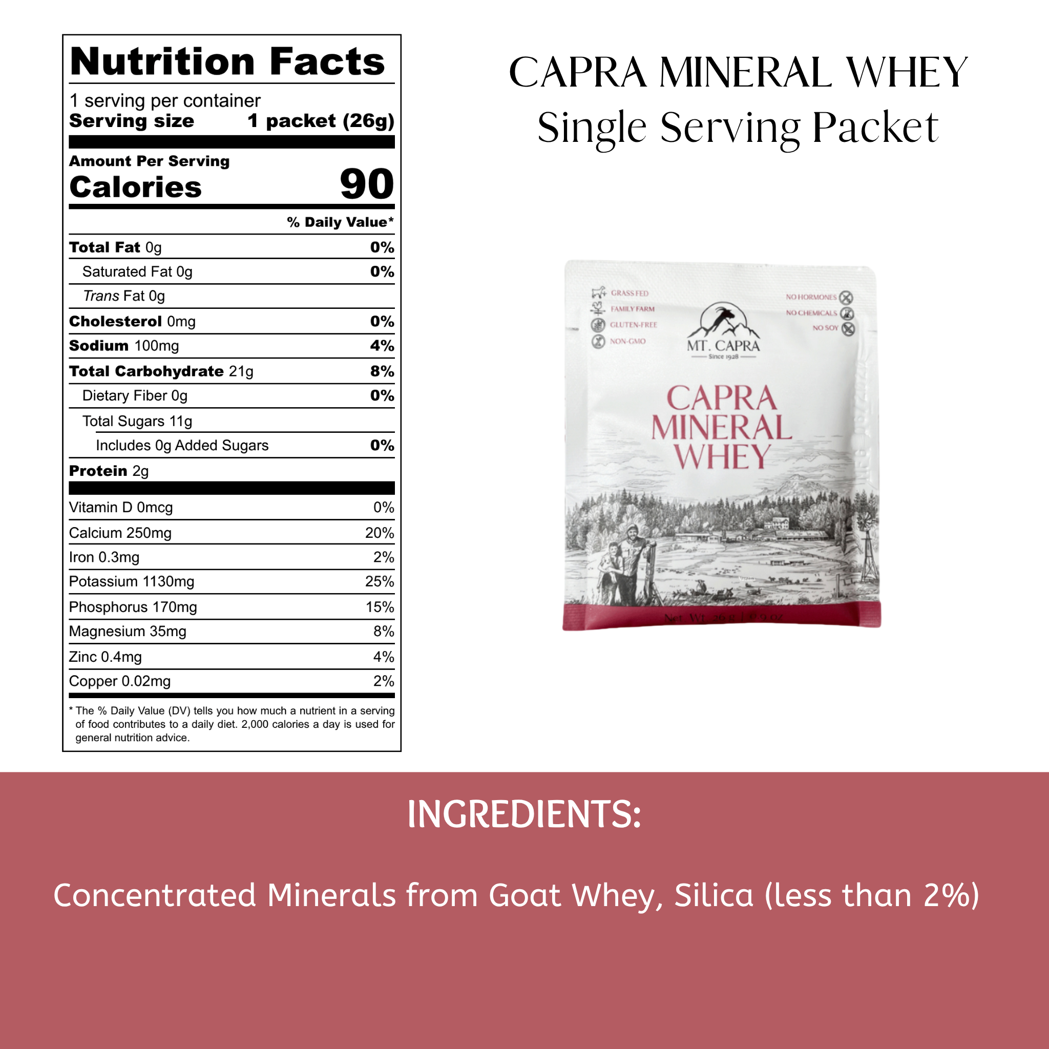 Capra Mineral Whey