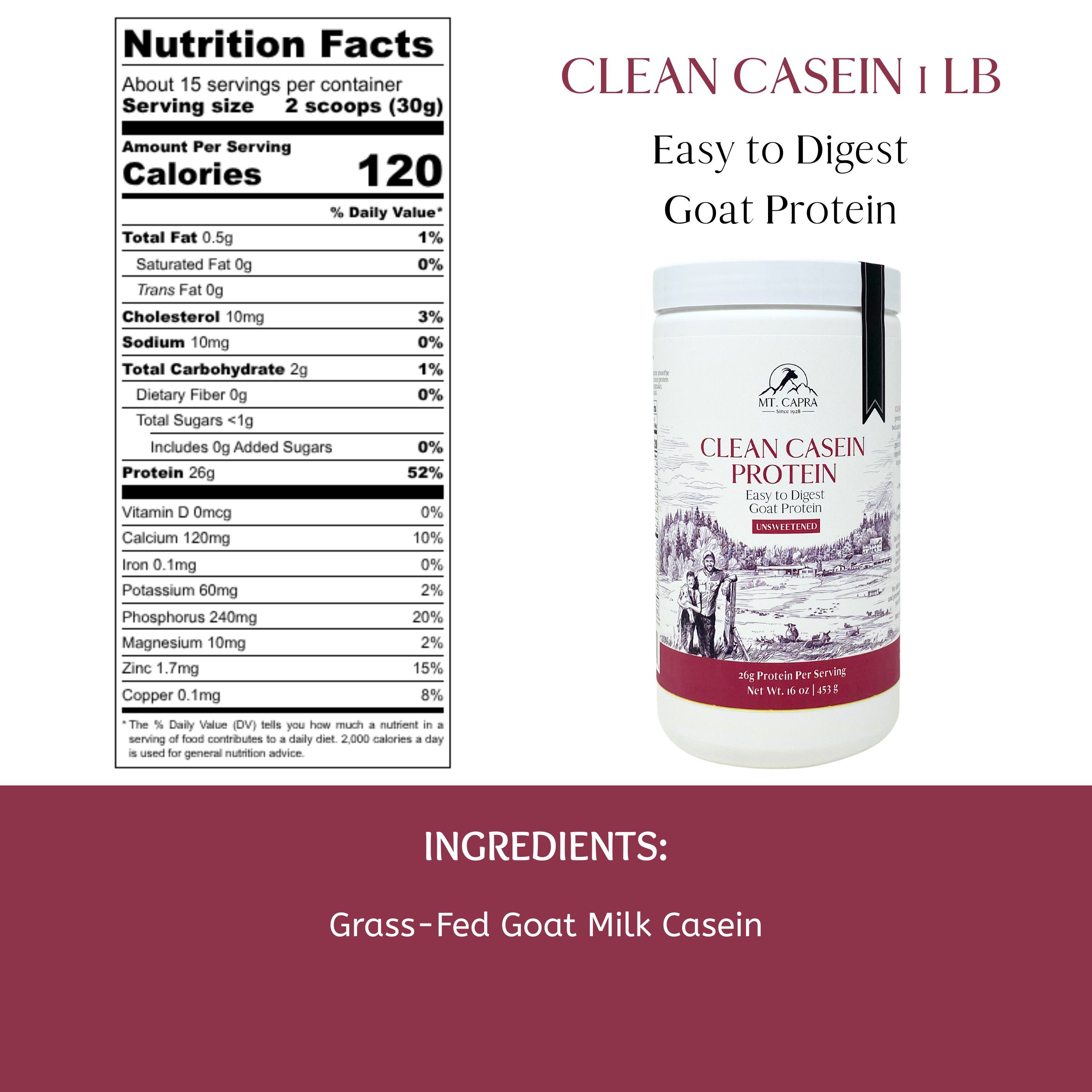 Clean Casein Protein