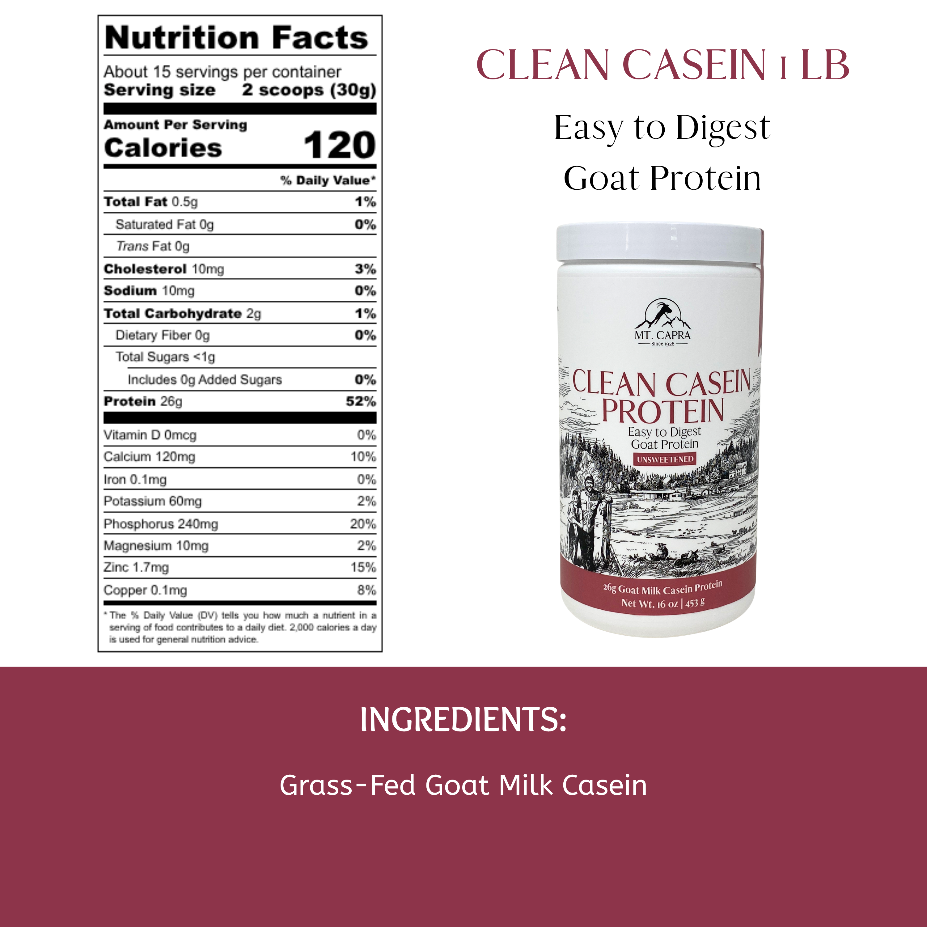Clean Casein Protein