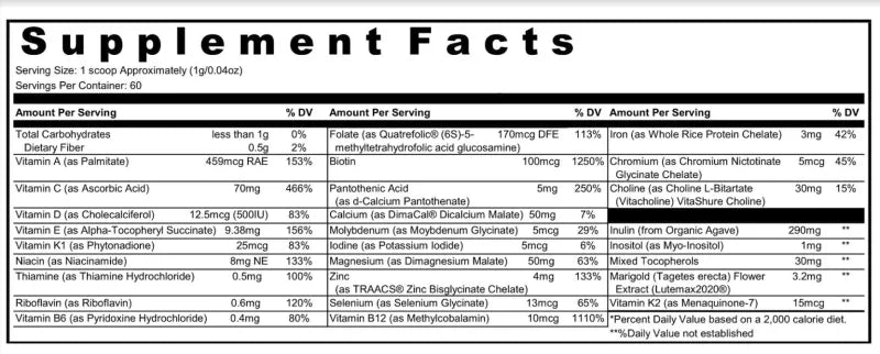 Head Start Multivitamin Powder