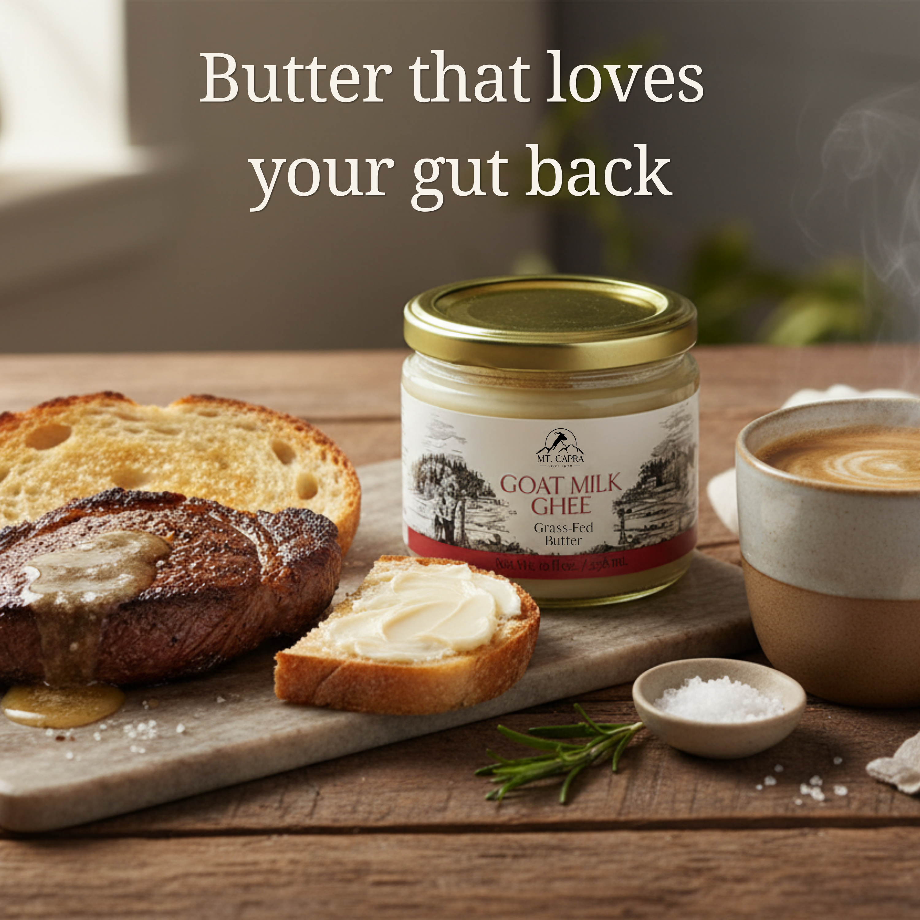 Goat Milk Ghee (Clarified Butter)