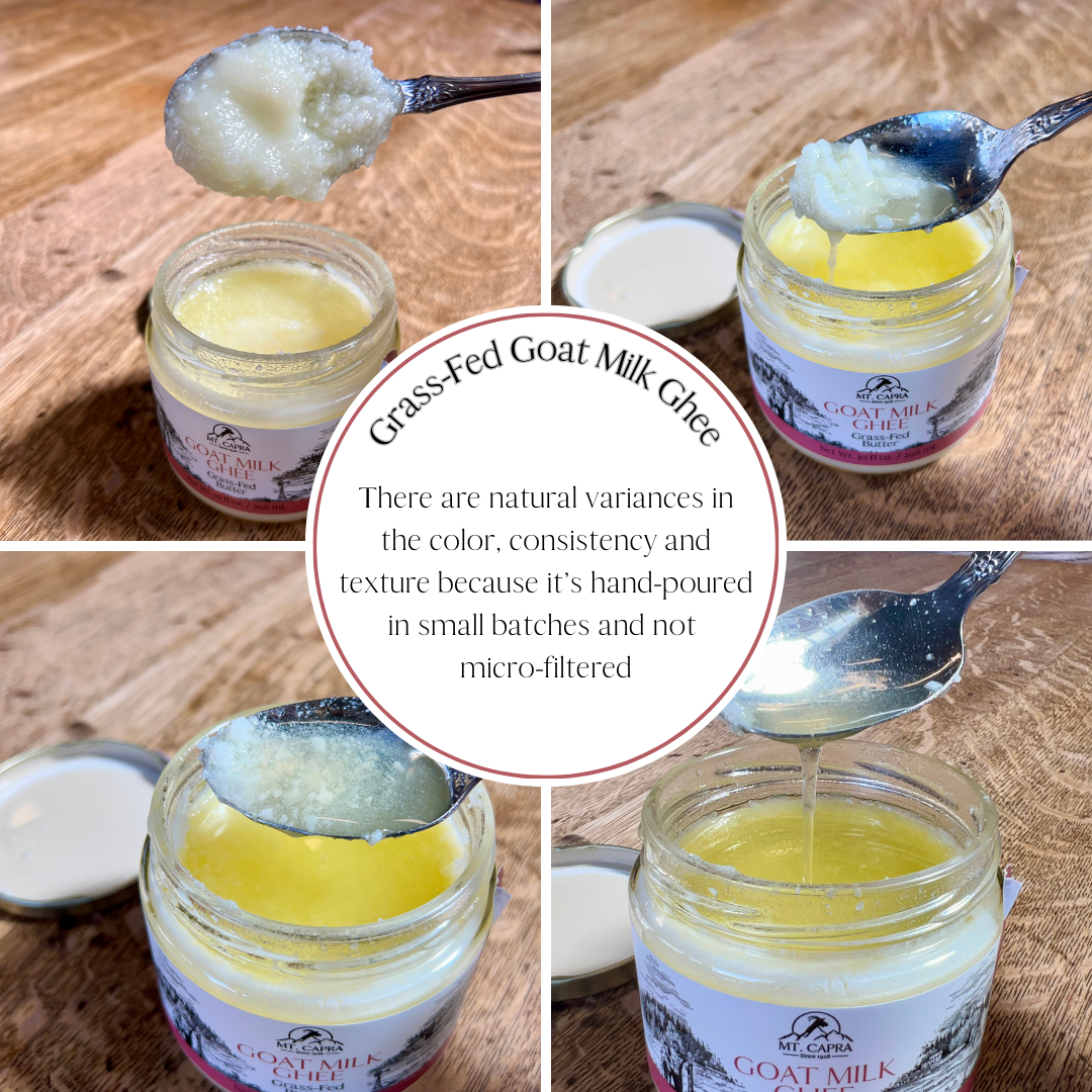 Goat Milk Ghee (Clarified Butter)