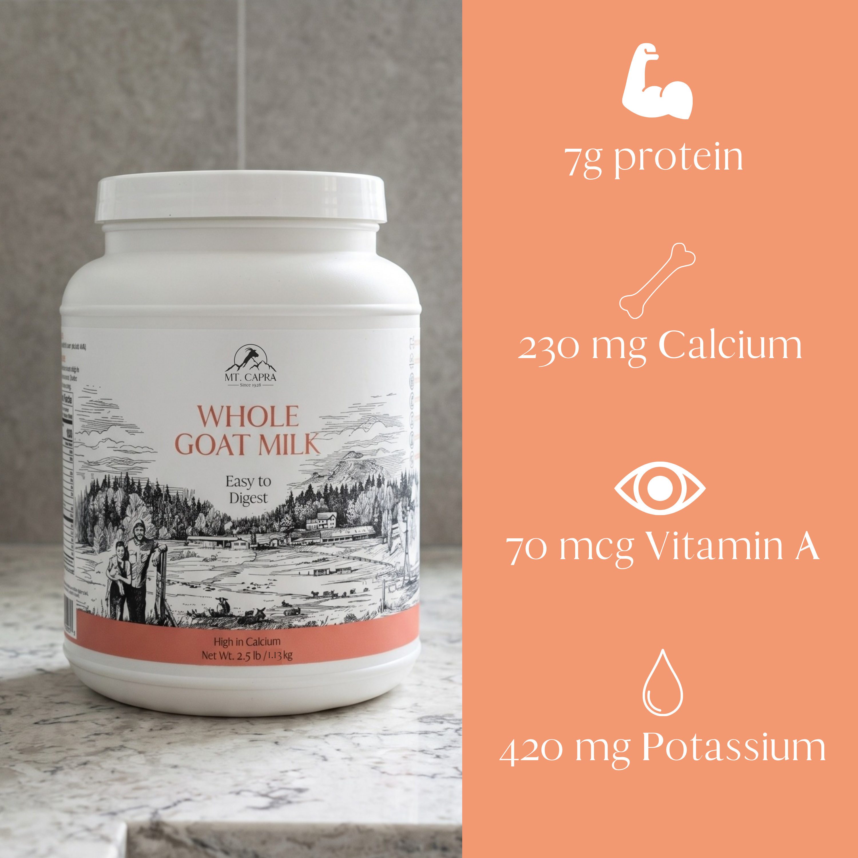 Goat Milk Powder – CapraMilk™