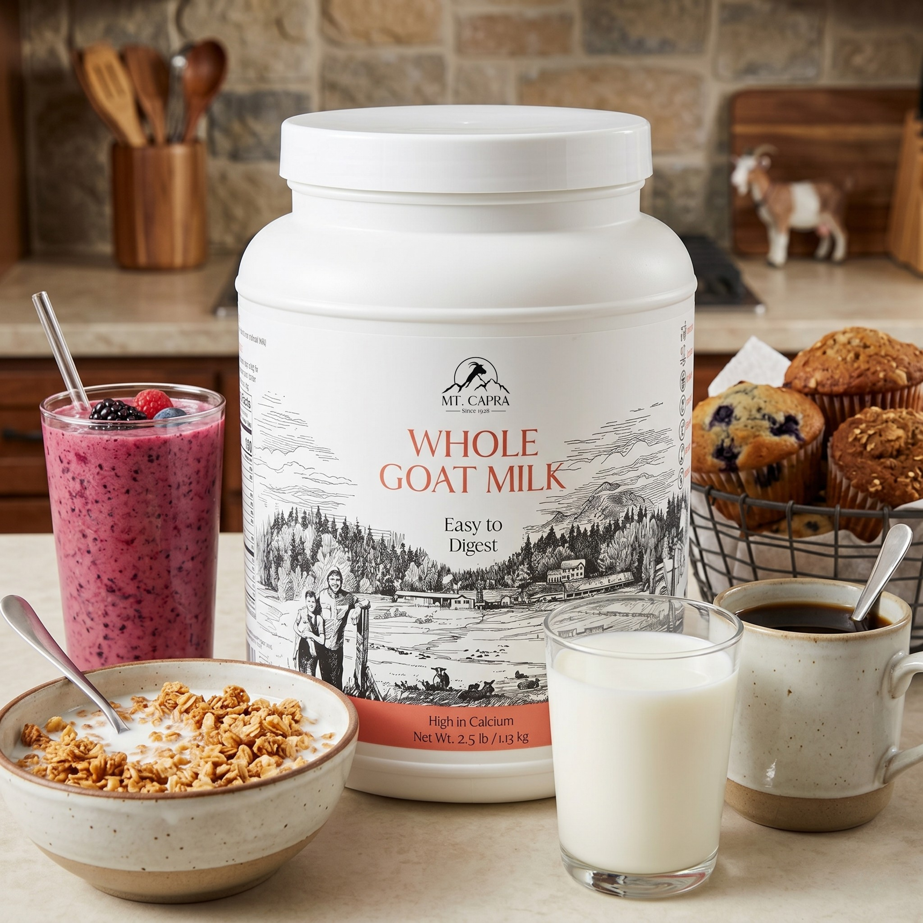 Goat Milk Powder – CapraMilk™