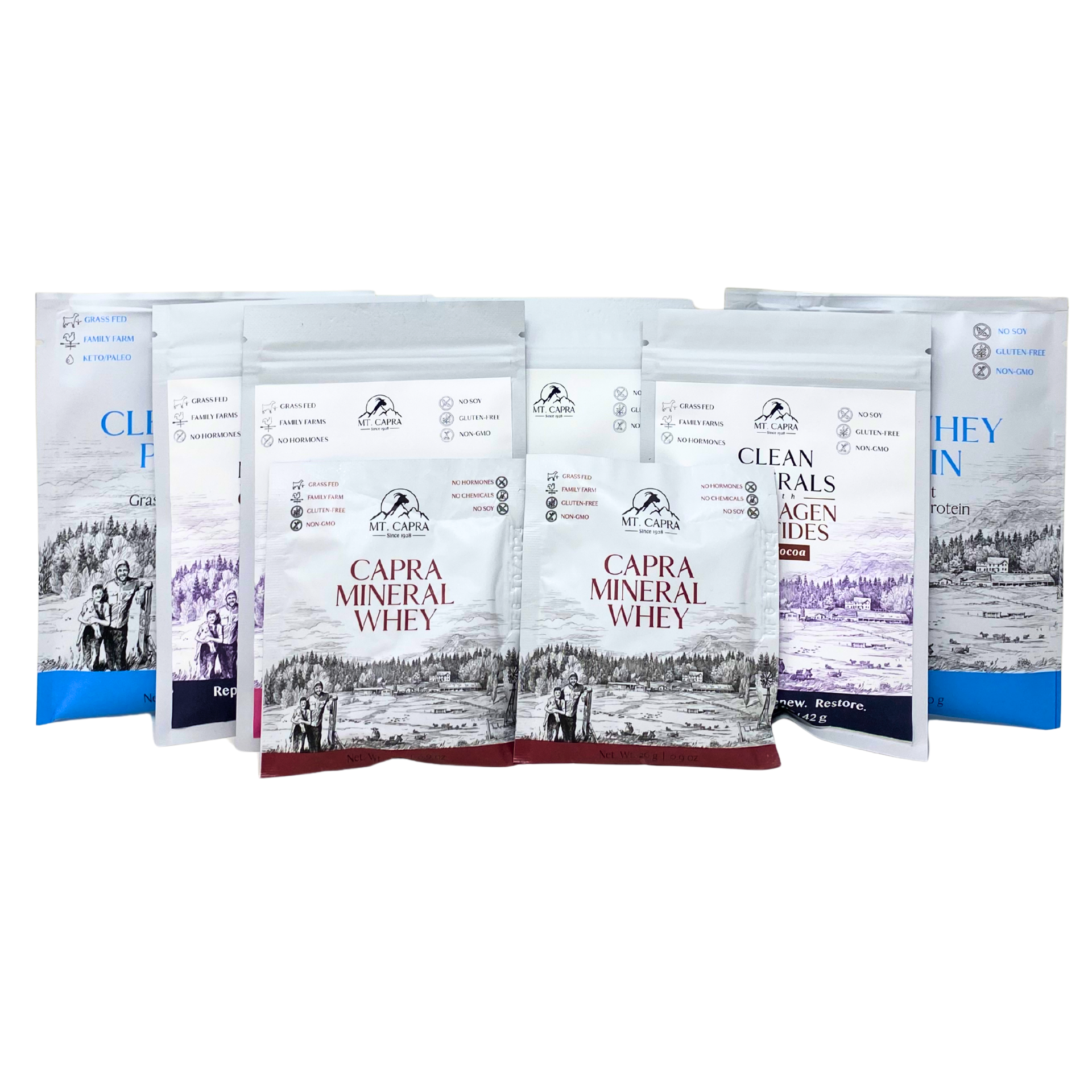 Product Sampler – Mt. Capra