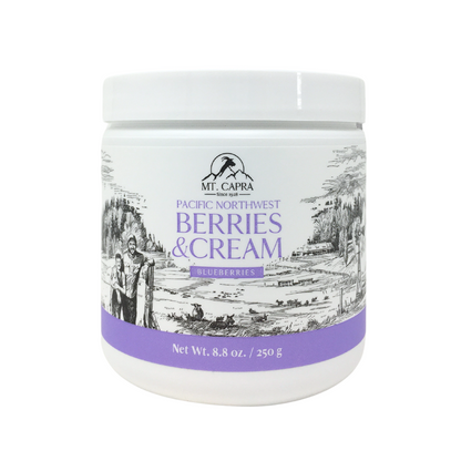 Pacific Northwest Blueberries and Cream