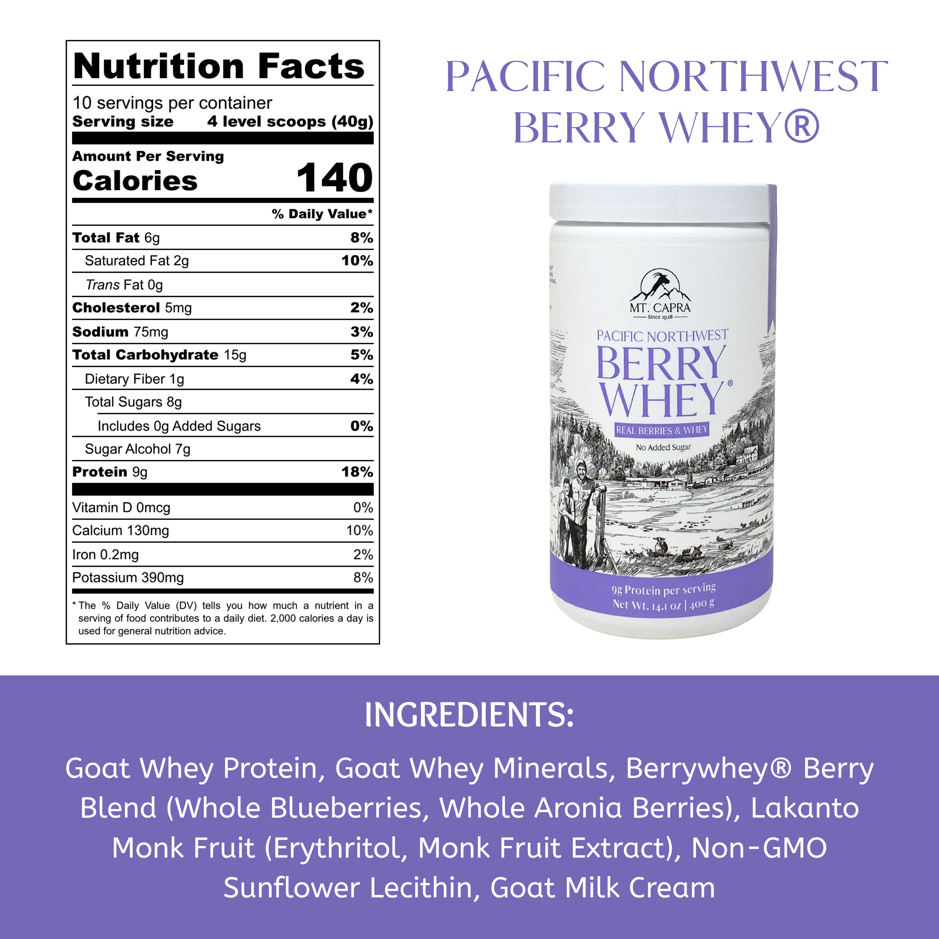 Pacific Northwest BerryWhey