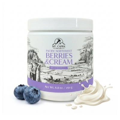 Pacific Northwest Blueberries and Cream
