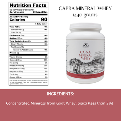 Capra Mineral Whey