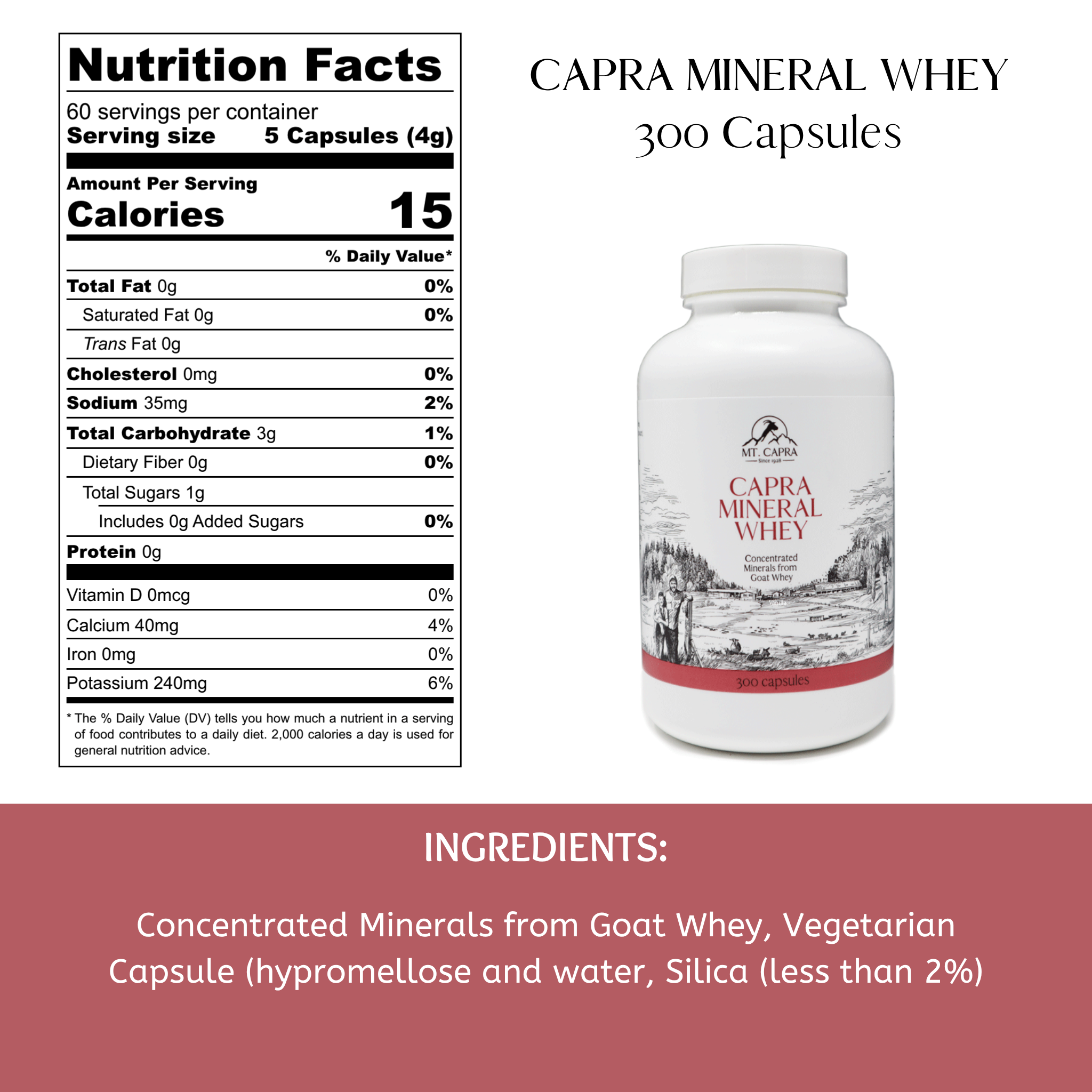 Capra Mineral Whey