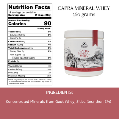 Capra Mineral Whey