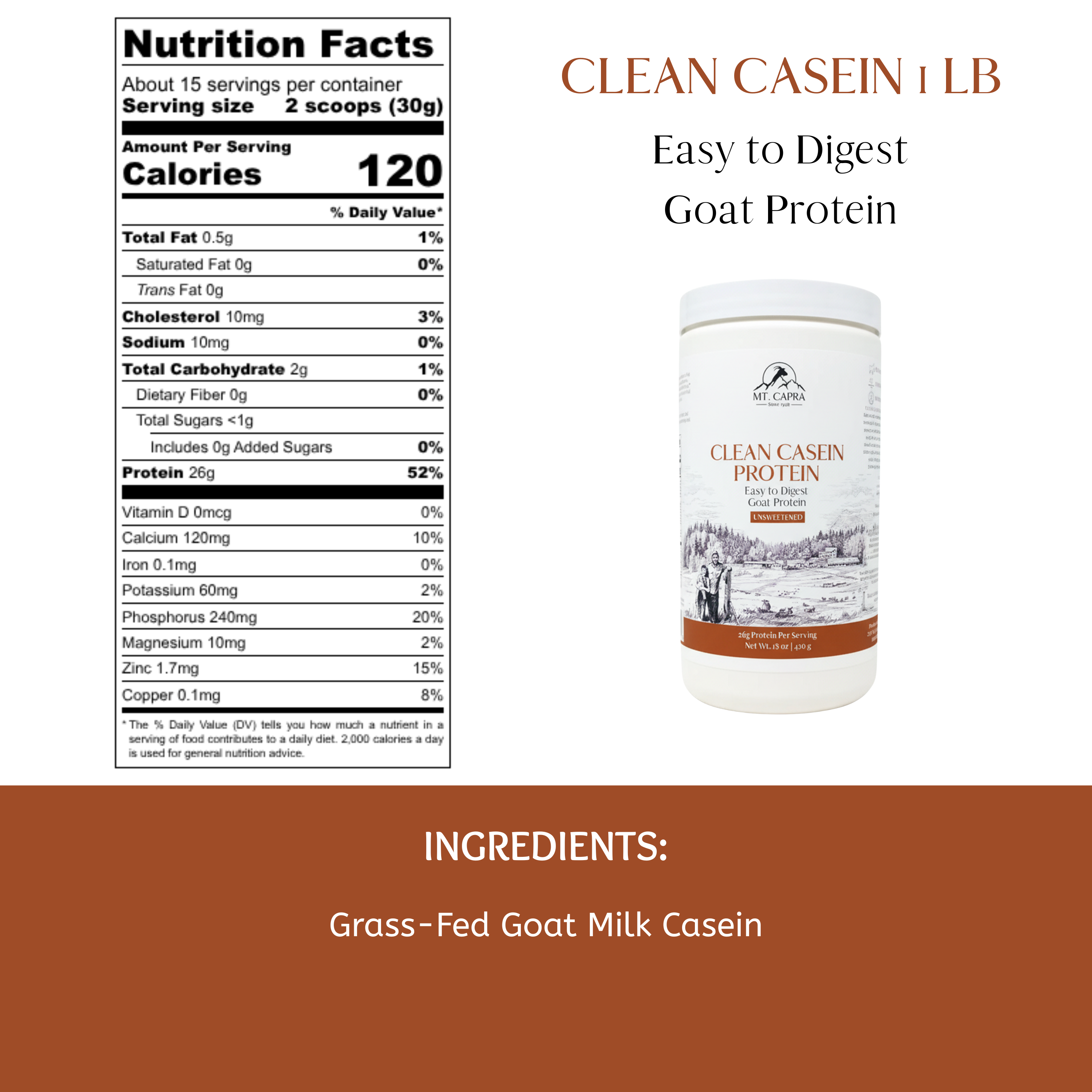 Clean Casein Protein