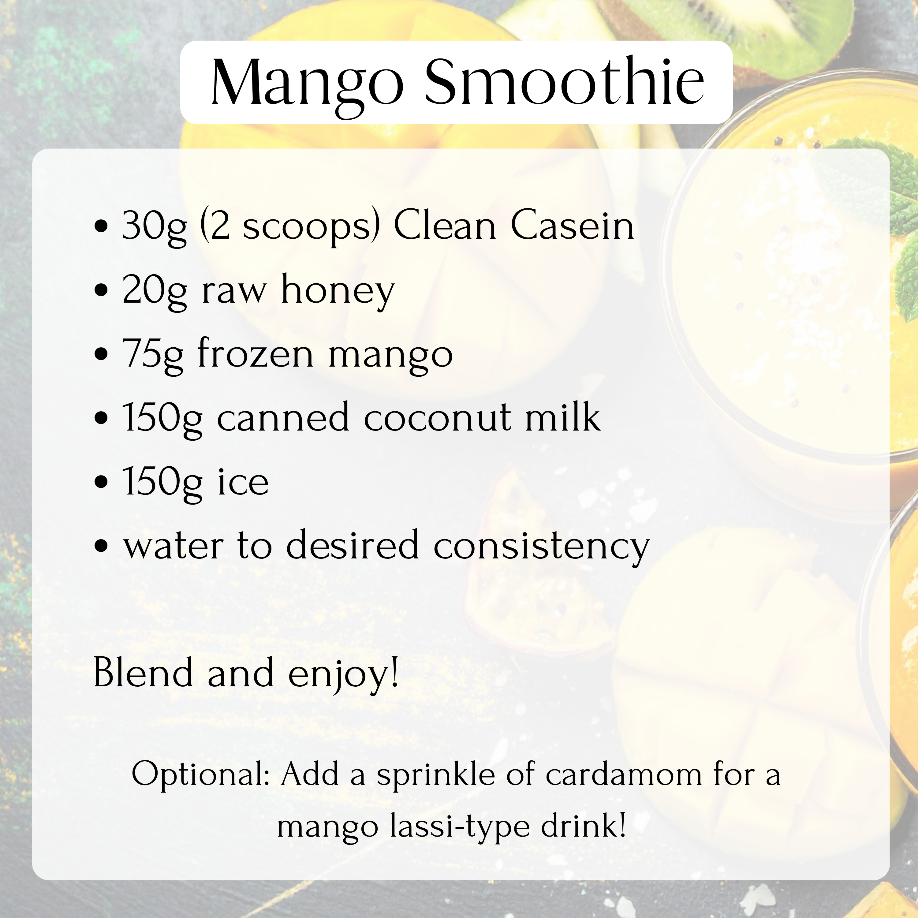 Clean Casein Protein