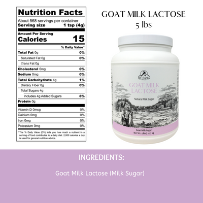 Goat Milk Lactose - Capra Lactose