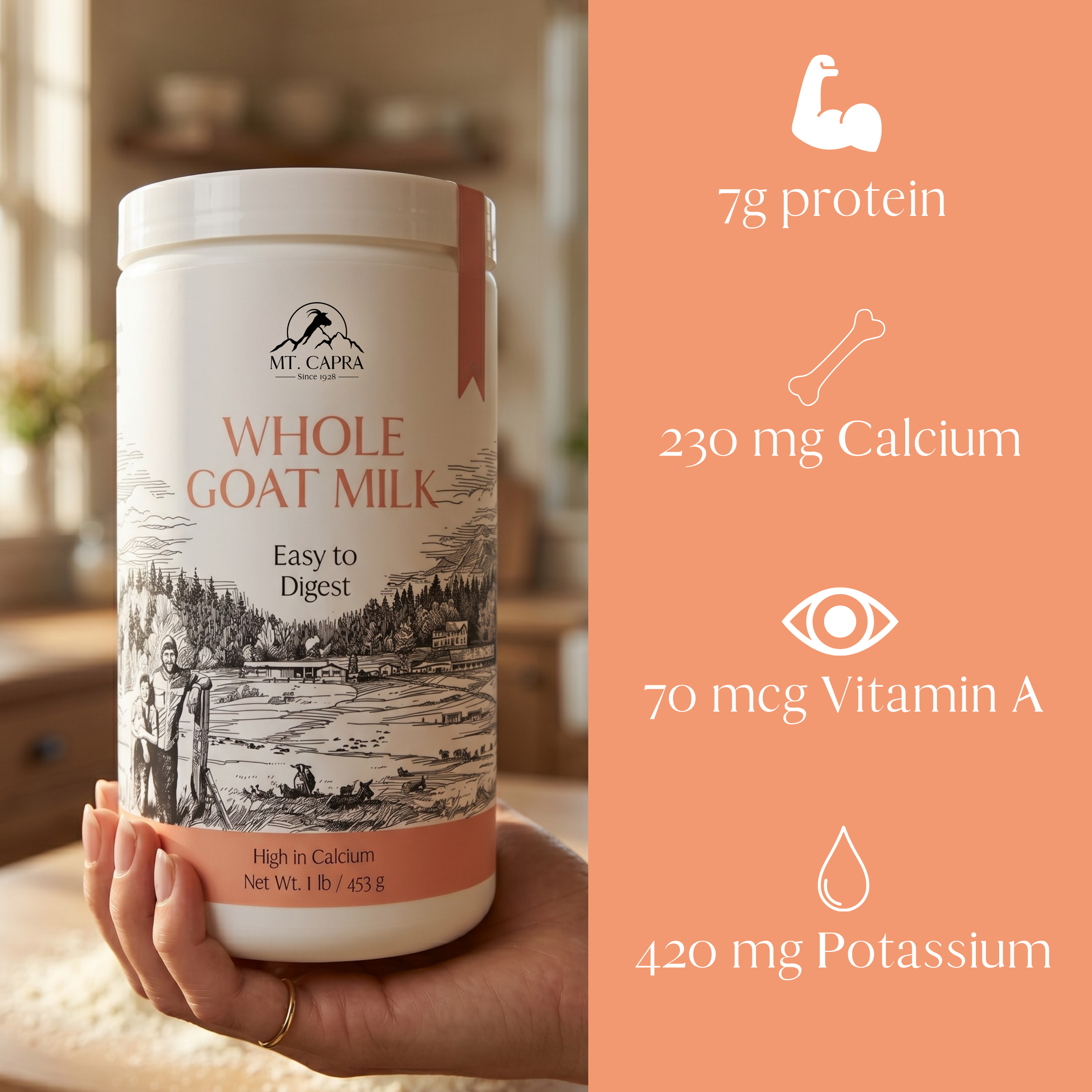 Goat Milk Powder – CapraMilk™