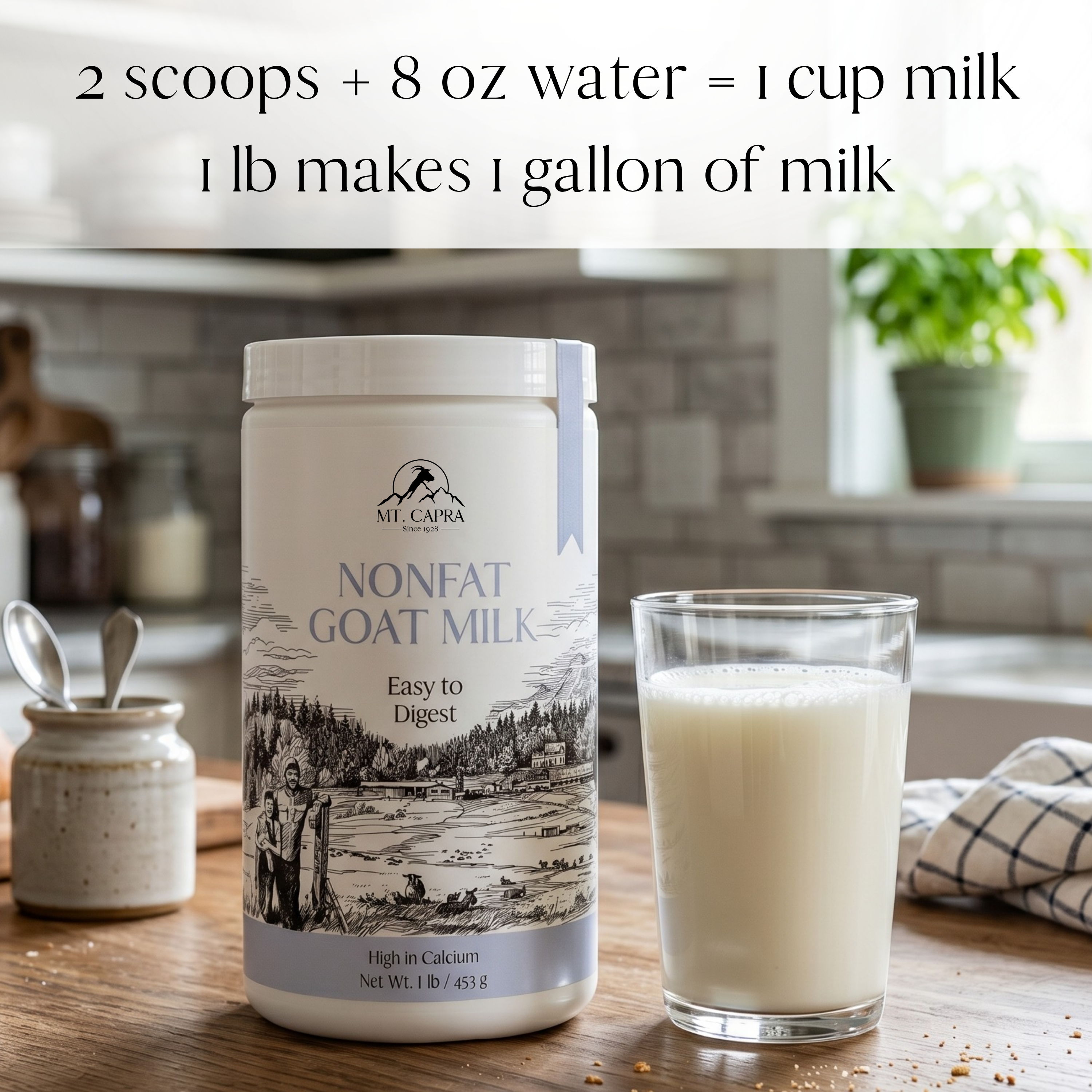 Goat Milk Powder – CapraMilk™