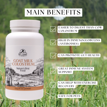 Goat Milk Colostrum – Mt. Capra